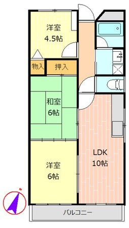 ビックノース　９２の物件間取画像